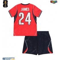 Otroški Nogometni dresi Anglija Reece James #24 Gostujoči SP 2026 Kratek Rokav (+ Kratke hlače)